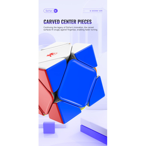 DaYan Skewb V2 Ball-Core Magnetique MagLev UV