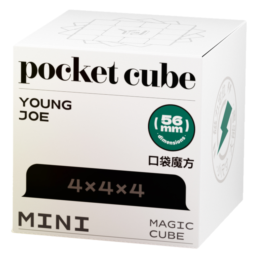 YJ Pocket Cube mini 4x4 Magnetique (56mm)