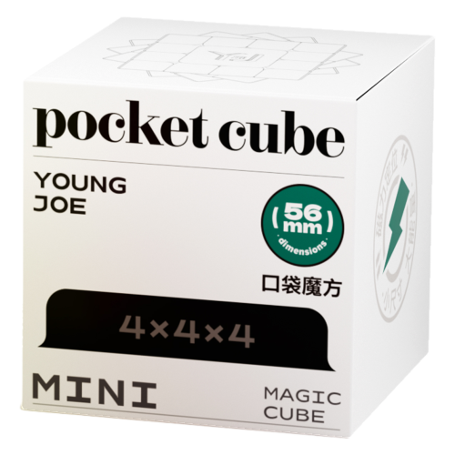 YJ Pocket Cube mini 4x4 Magnetique (56mm)