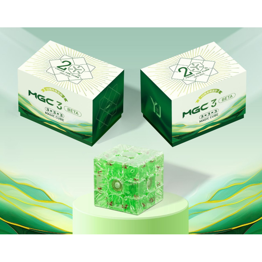 MGC3 Beta 3x3 Maglev Ball Core UV LIME Série...