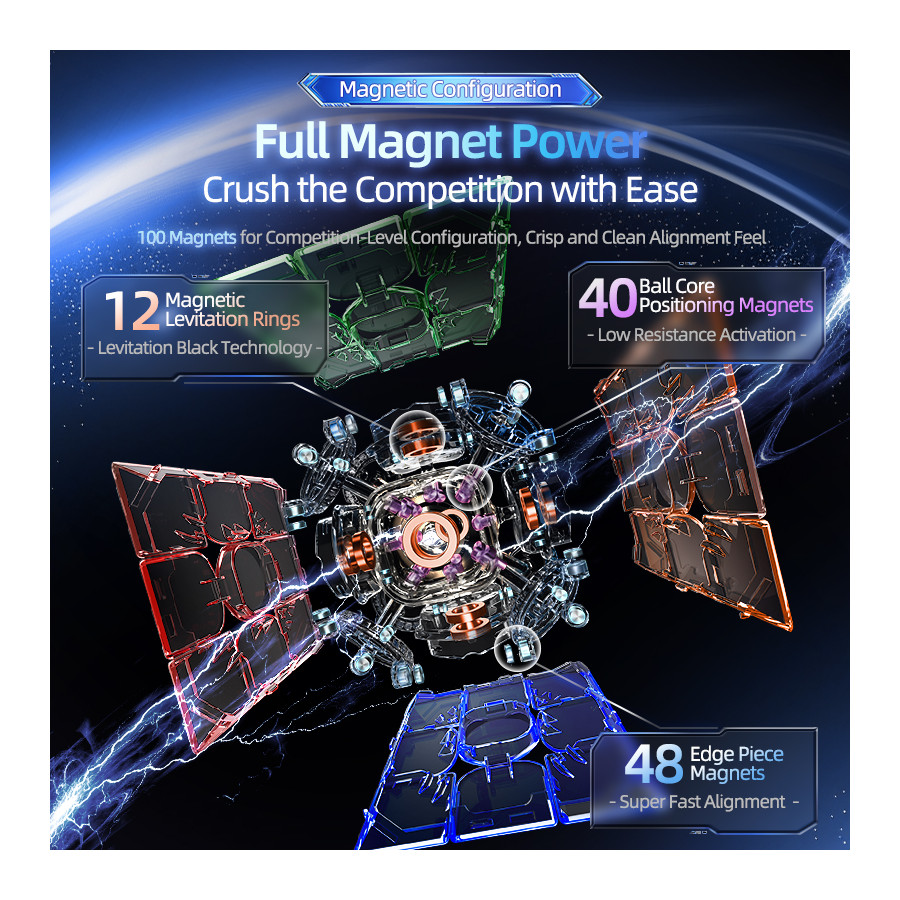 MoYu Super WeiLong V2 Ball-Core Magnetique UV