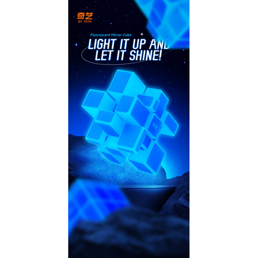 Qiyi Mirror 3x3 phosphorescent