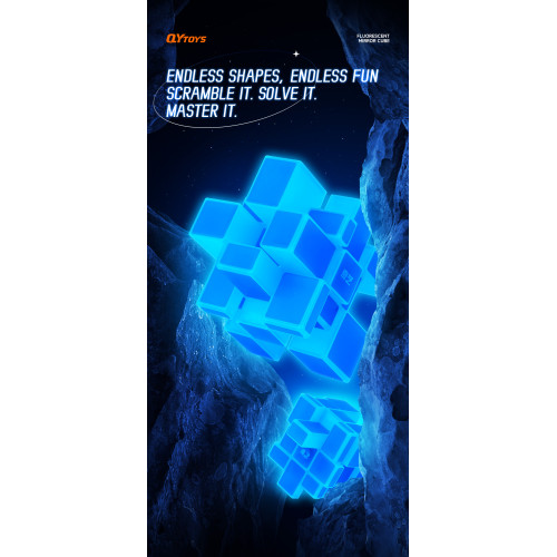 Qiyi Mirror 3x3 phosphorescent