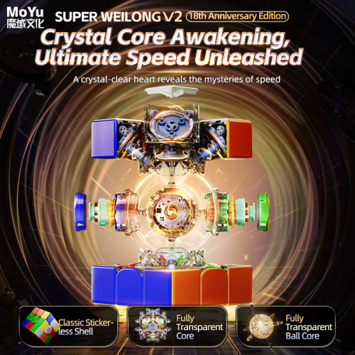 MoYu Super Weilong V2 AI 18ème Anniversaire