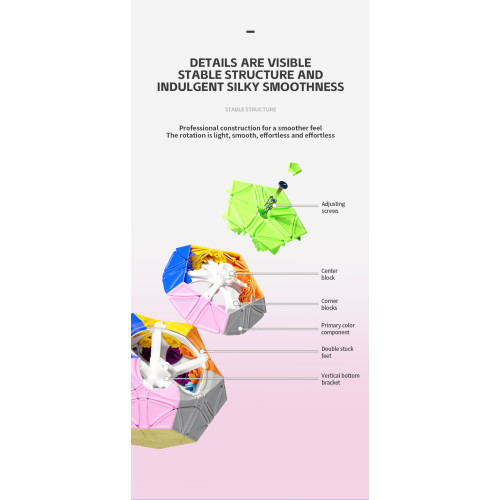 ShengShou Hélicoptère Megaminx