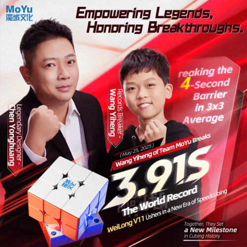 MoYu Weilong V11 3x3 Magnétique