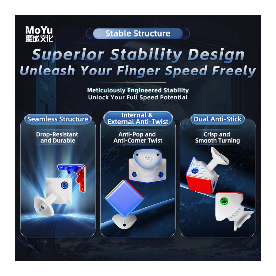 MoYu Weilong V11 3x3 Magnétique UV