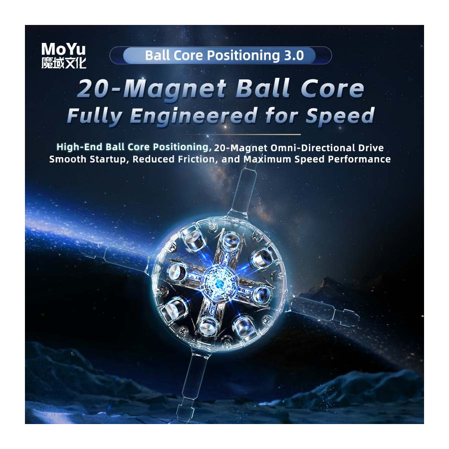 MoYu Weilong V11 3x3 20 Magnets Ball-Core...