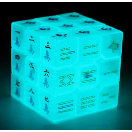 Cubo MahJong 3x3 Fosforescente