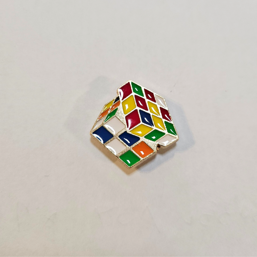 Insignia de broche magnético 3x3