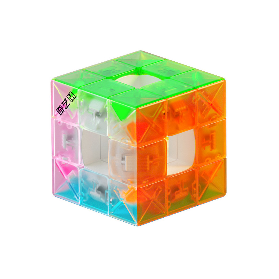QiYi Void 3x3 Magnetique UV Translucide couleur