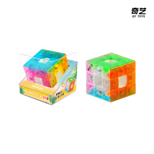 QiYi Void 3x3 Magnetique UV Translucide couleur