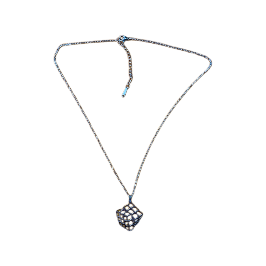 Pendentif cube 3x3