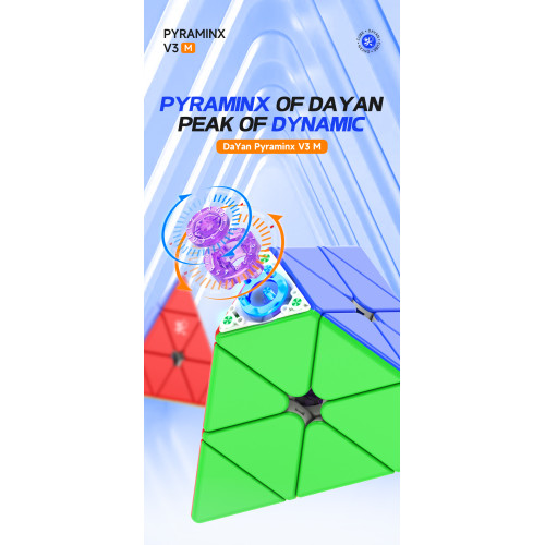 DaYan Pyraminx V3 Ball-Core Magnetique