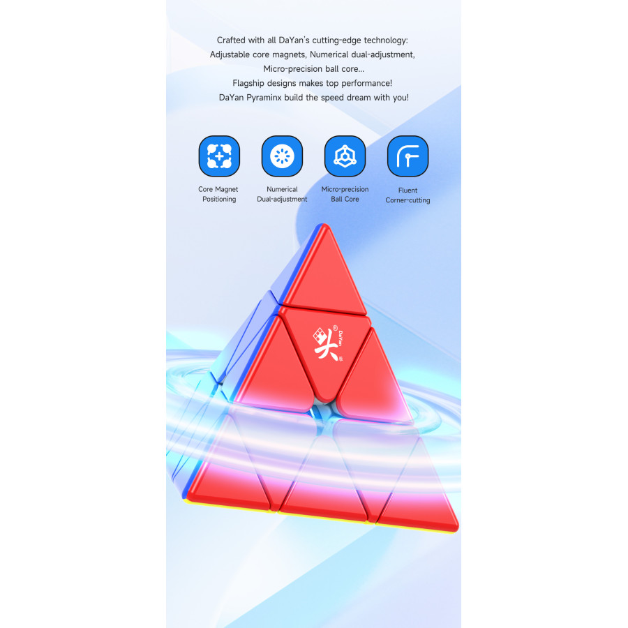 DaYan Pyraminx V3 Ball-Core Magnetique