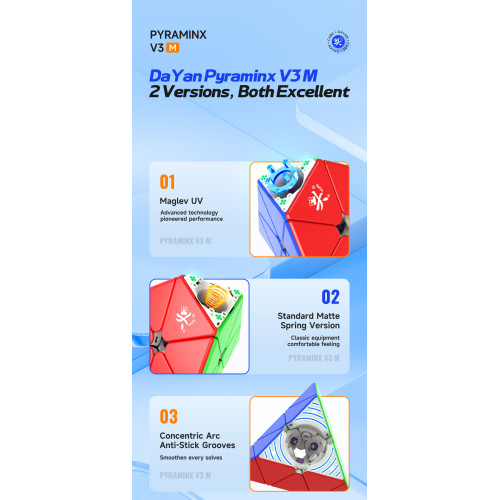 DaYan Pyraminx V3 Ball-Core Magnetique