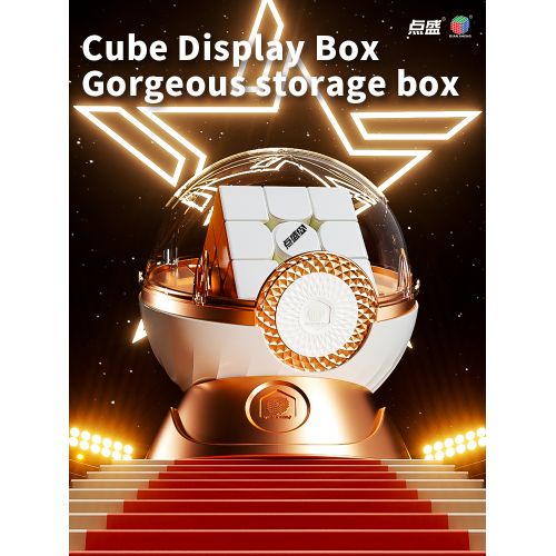 Présentoir cube Capsule magnétique OVNI