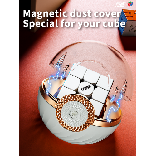 Présentoir cube Capsule magnétique OVNI