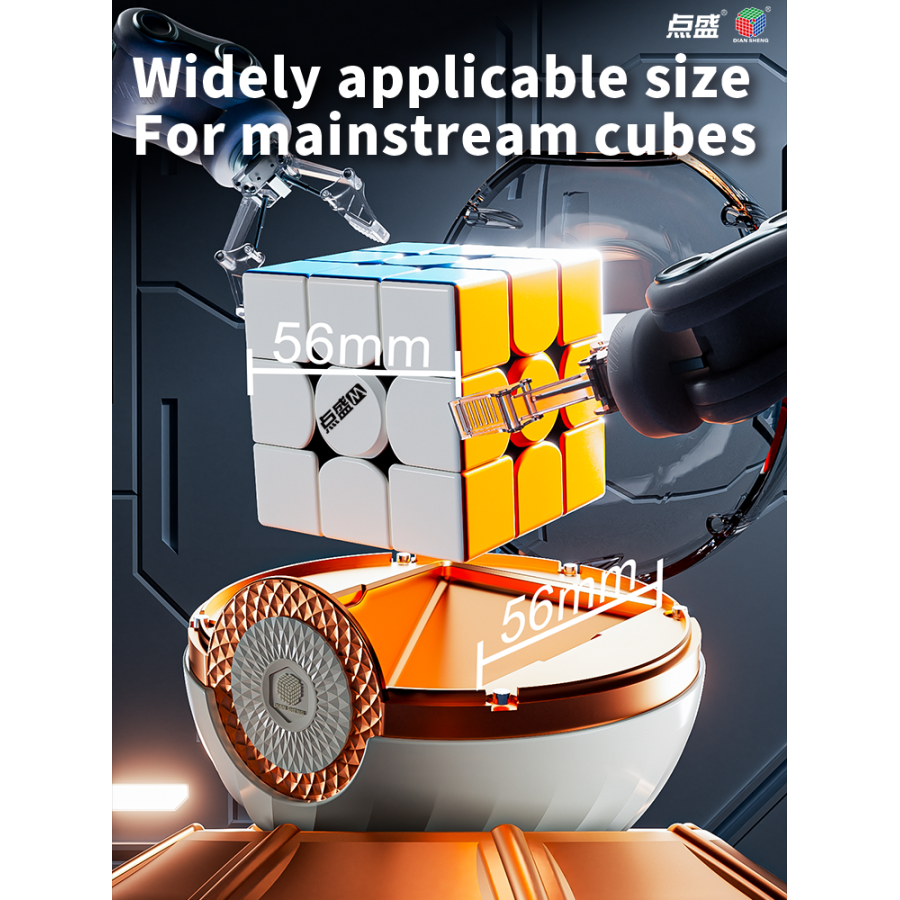 Présentoir cube Capsule magnétique OVNI