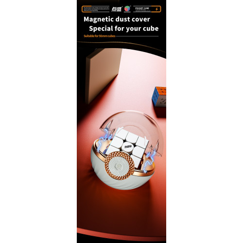 Présentoir cube Capsule magnétique OVNI