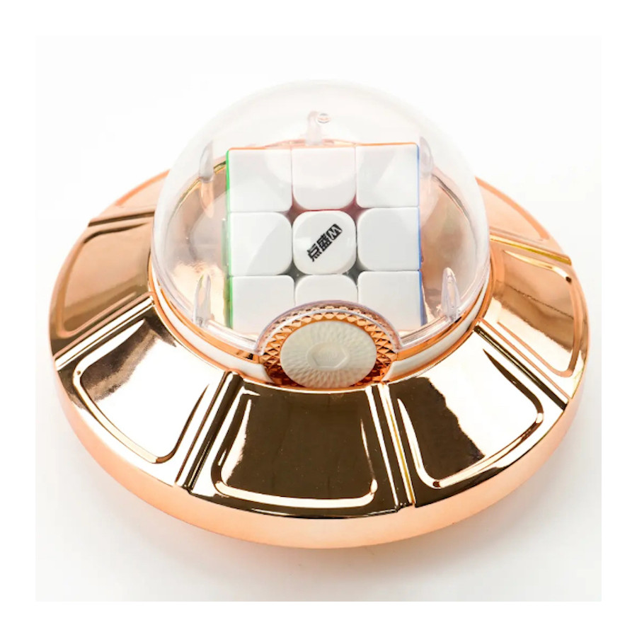 Présentoir cube Capsule magnétique OVNI
