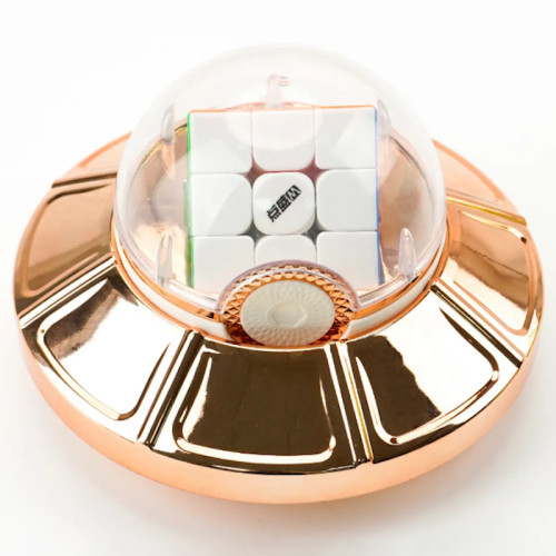 Présentoir cube Capsule magnétique OVNI