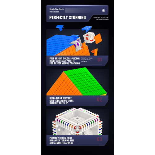 QiYi Magnetique 10x10 Ball Core