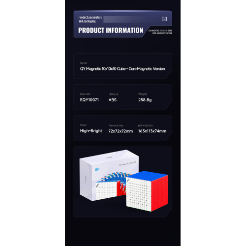 QiYi Magnetique 10x10 Ball Core