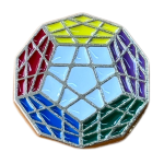 Broche magnétique Megaminx