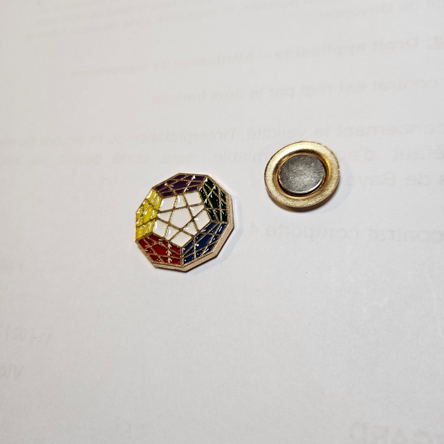 Broche magnétique Megaminx
