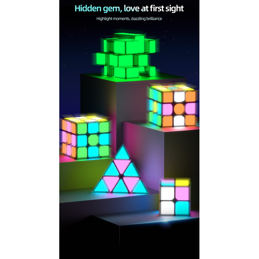 QiYi 3x3 Magnetic Fluorescent stickers