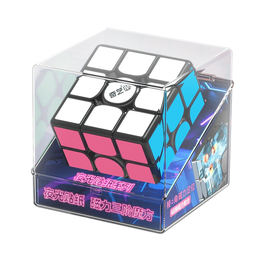 QiYi 3x3 Magnetic Fluorescent stickers