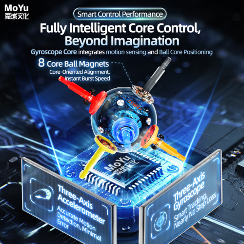 WeiLong V11 AI 3x3 Maglev Gyroscope UV