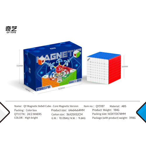 QiYi 8x8 Magnetic Ball Core