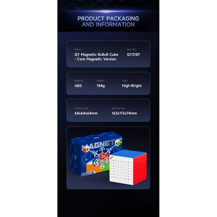 QiYi 8x8 Magnetique Ball Core