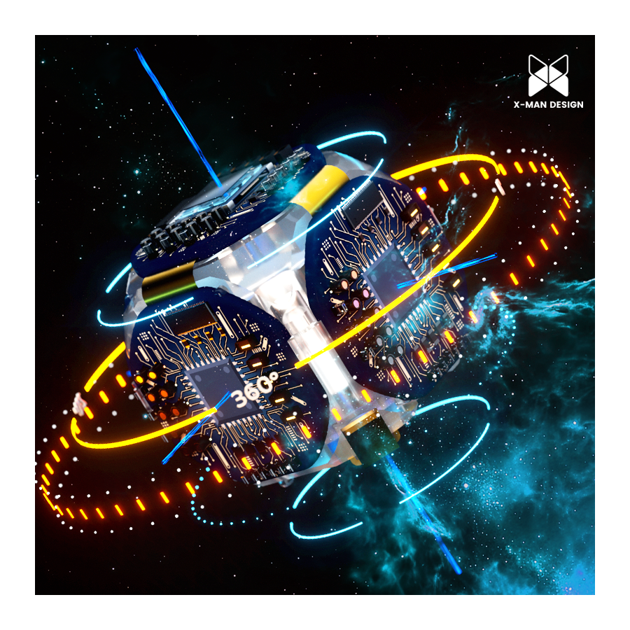 Tornado V4 AI UV avec Box de charge