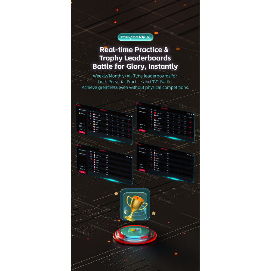 Tornado V4 AI UV avec Box de charge