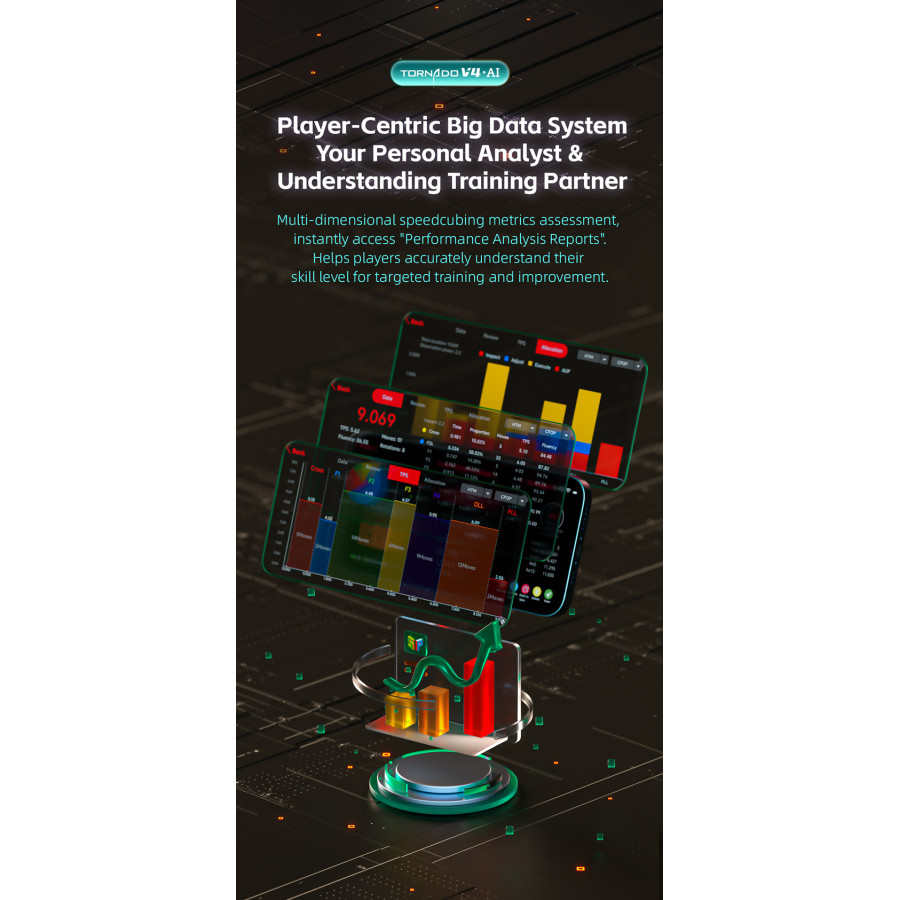Tornado V4 AI UV avec Box de charge