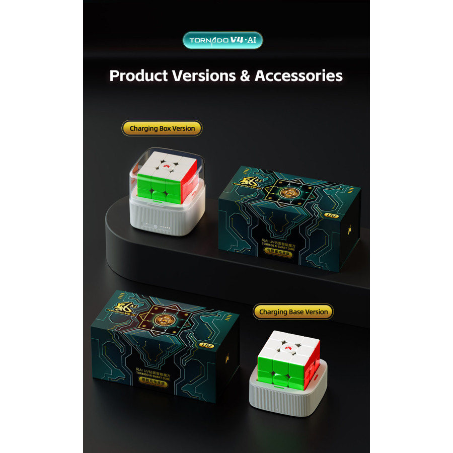 Tornado V4 AI UV avec Box de charge