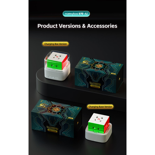 Tornado V4 AI UV avec Box de charge