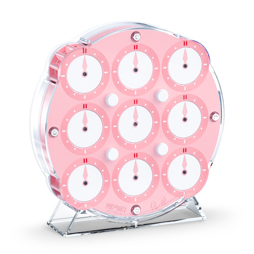 Qiyi Clock Magnetique Pink