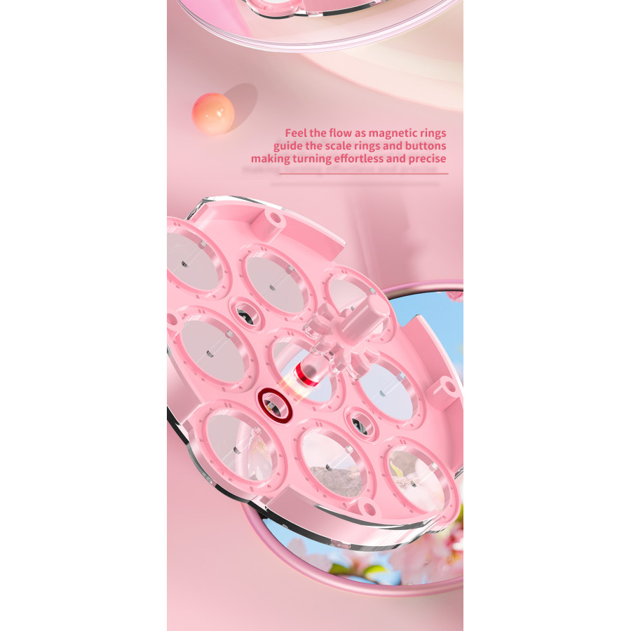 Qiyi Magnetic Clock Pink
