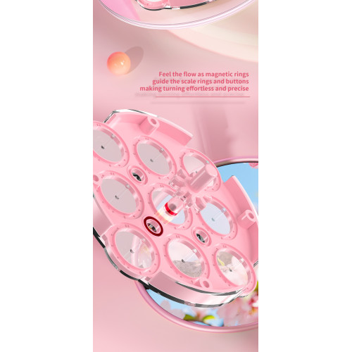 Qiyi Clock Magnetique Pink