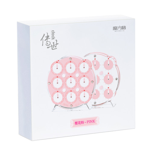 Qiyi Clock Magnetique Pink