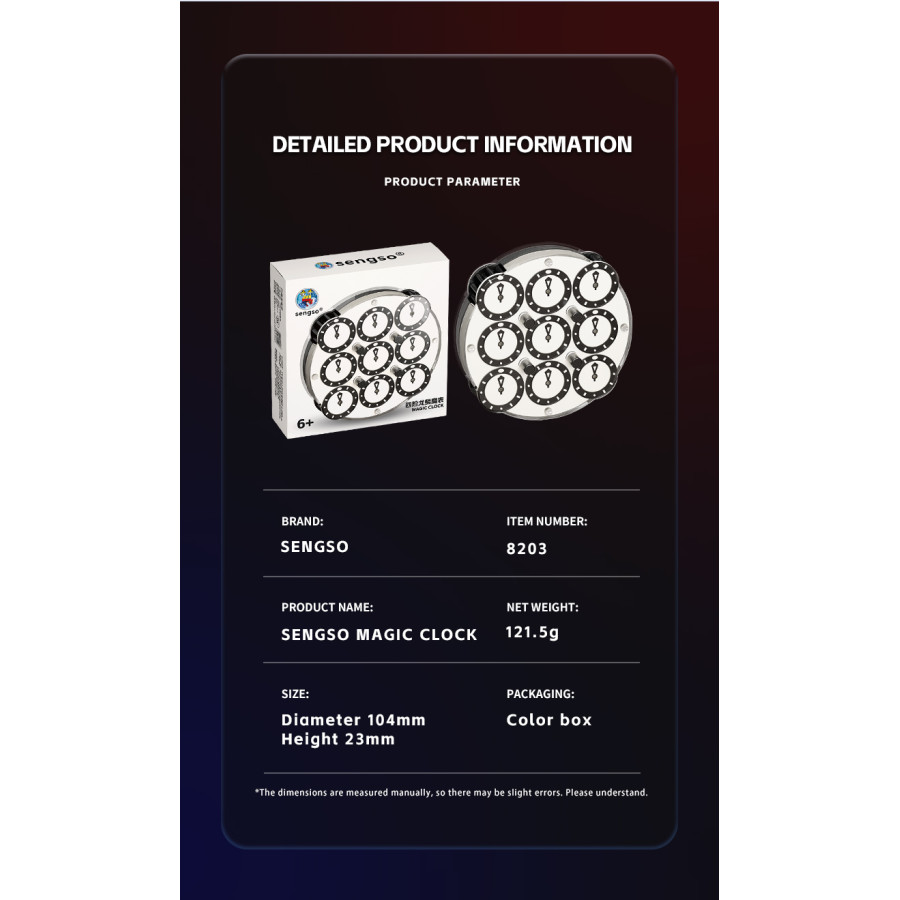 ShengShou Clock Magnétique V2