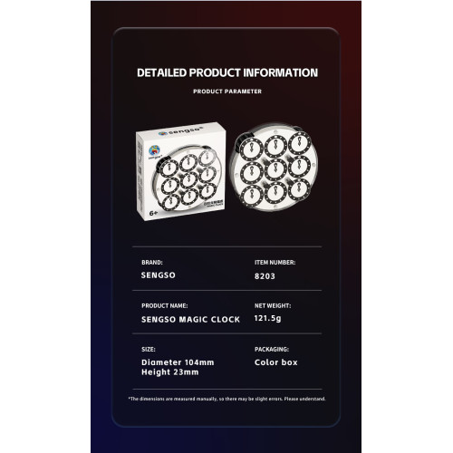 ShengShou Clock Magnétique V2