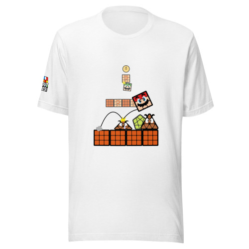 Tshirt Unisex Mario cubeur