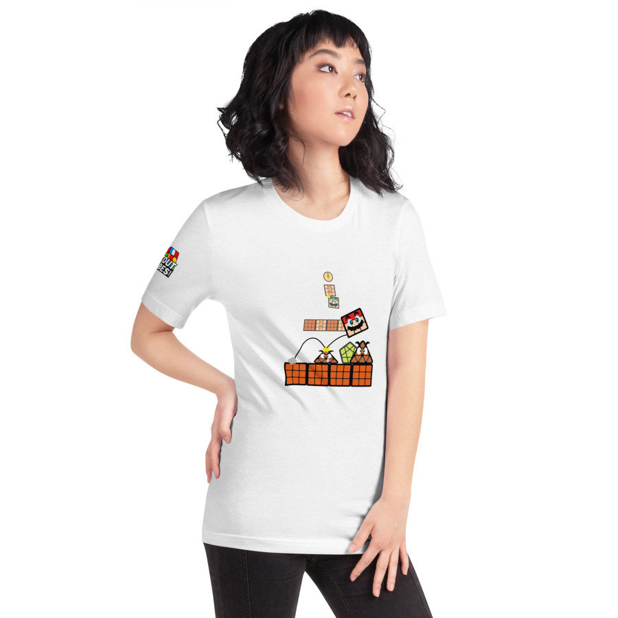 Tshirt Unisex Mario cubeur