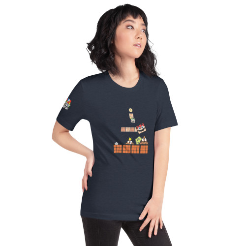 Tshirt Unisex Mario cubeur