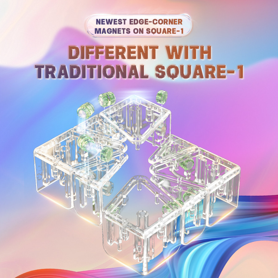 YJ MGC Square 1 V2 UV Black version
